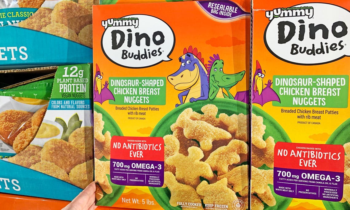 Dino Buddies 5 Pound Chicken Nuggets Only 9 59 At Costco The Krazy Coupon Lady Dino Buddies 5 Pound Chicken Nuggets Only 9 59 At Costco The Krazy Coupon Lady
