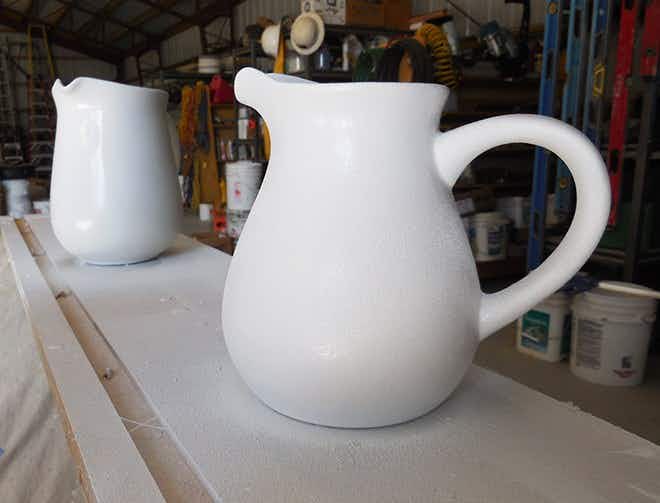 DIY Farmhouse: Repurpose thrift-store pitchers into farmhouse pieces and save at least $15.00 each.