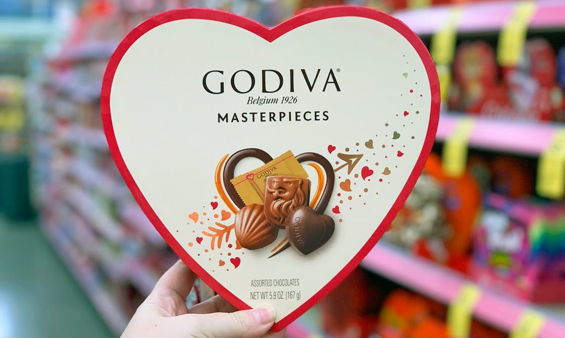 godiva valentine's day bear