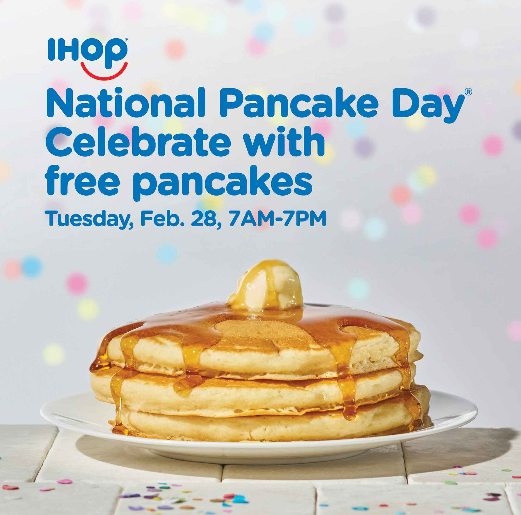 official promo for ihop national pancake day free pancakes