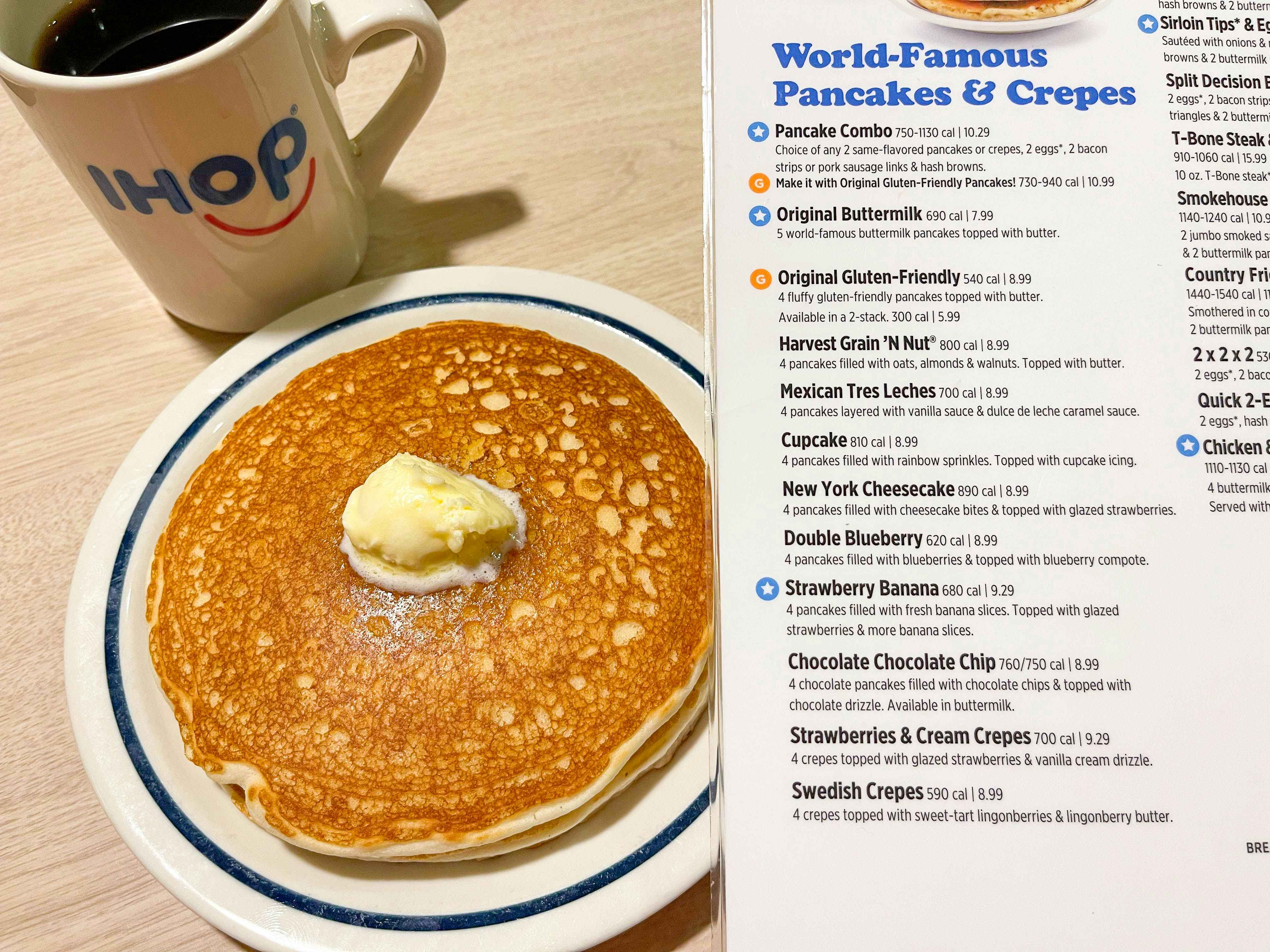 IHOP® World-Famous Pancake Combo - Start Your World-Famous