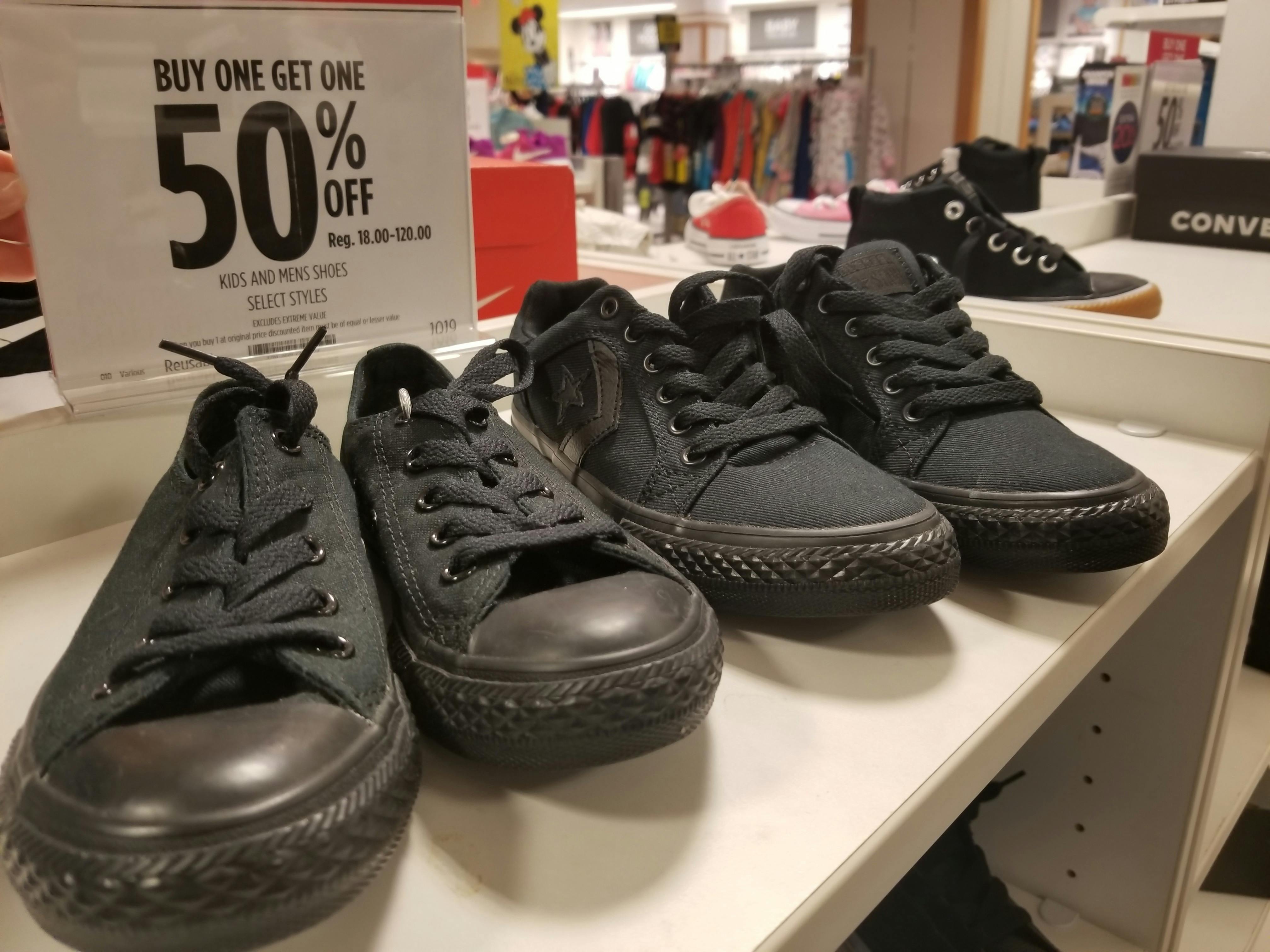 jcpenney bogo shoes