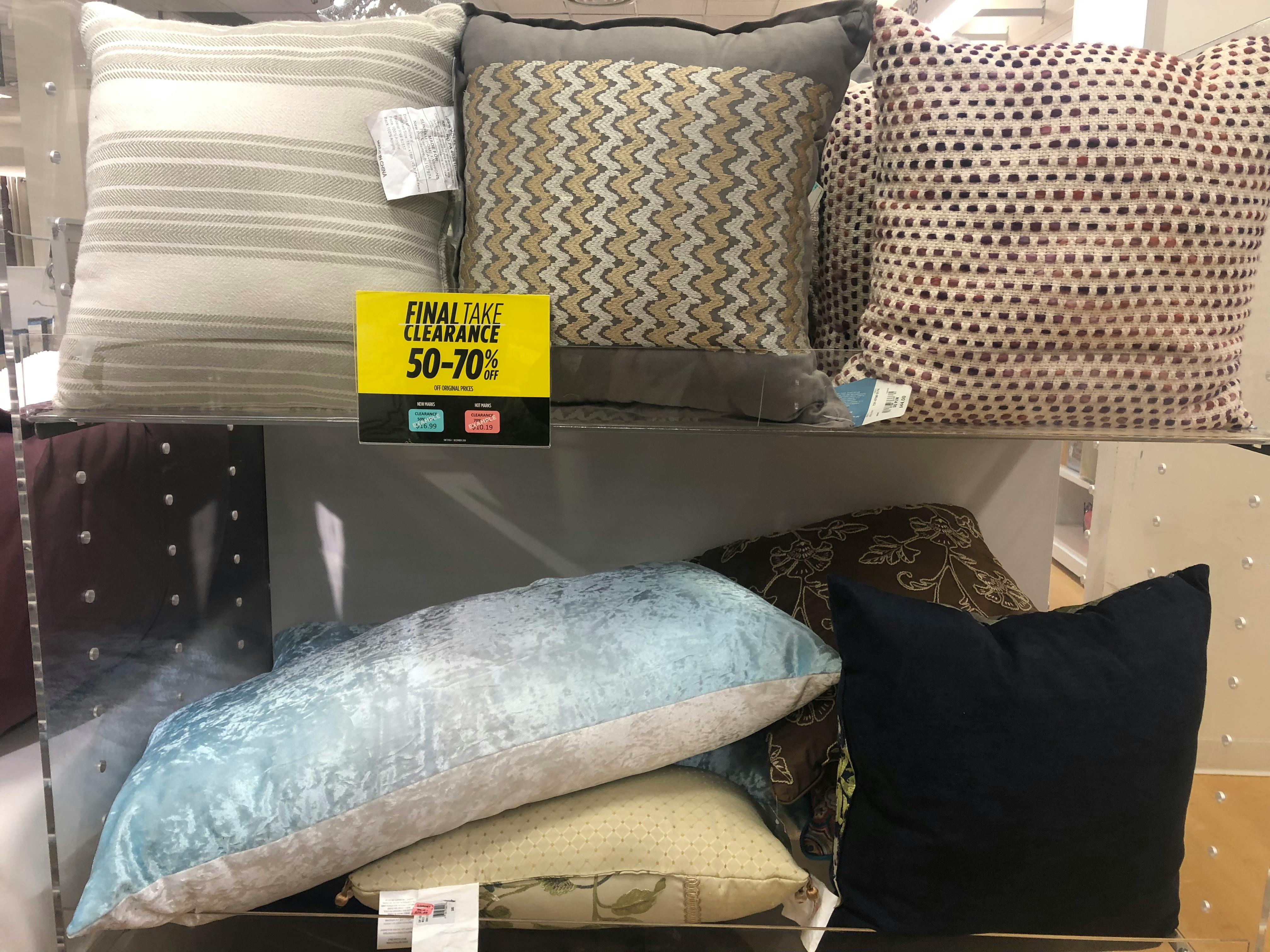 jcpenney couch pillows