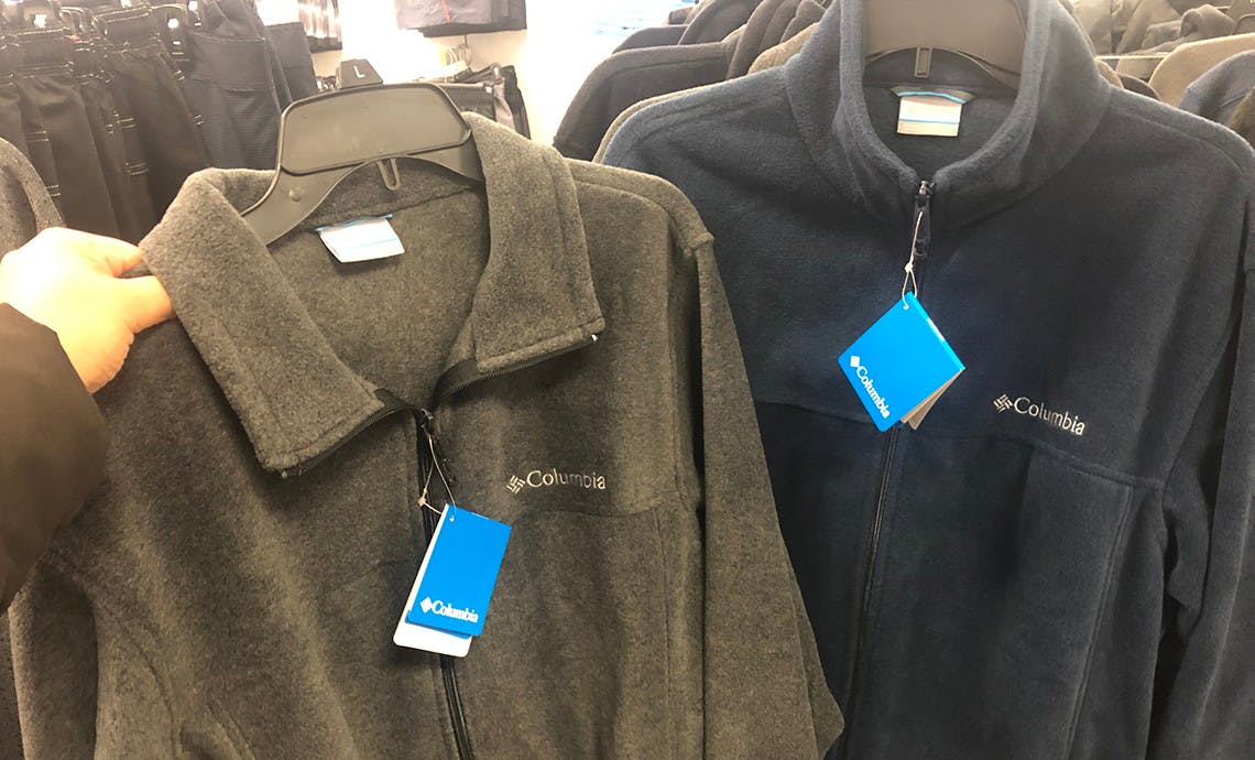 kohls columbia mens fleece