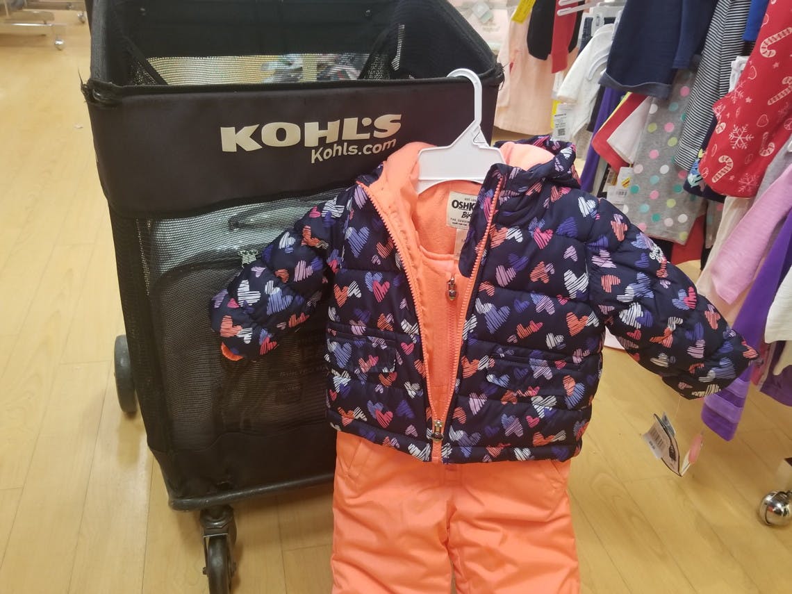 kohls girls snowpants