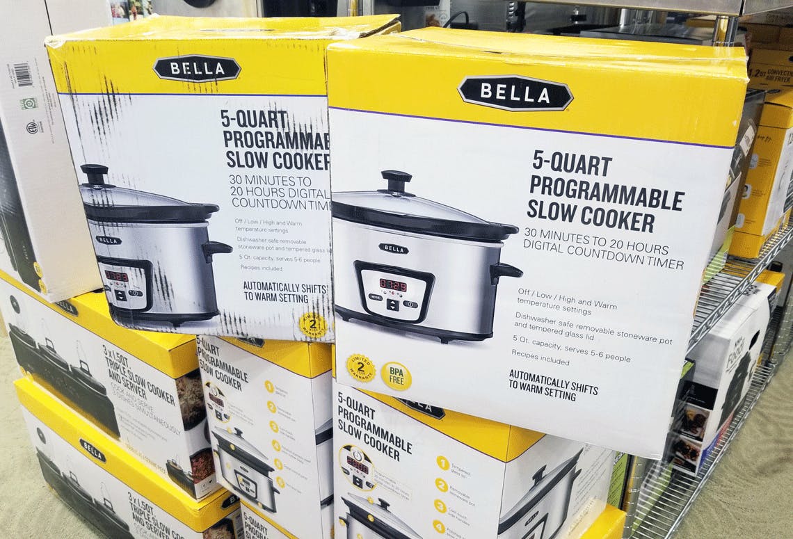 Bella 5Quart Slow Cooker, Only 9 After Rebate at Macy's! The Krazy