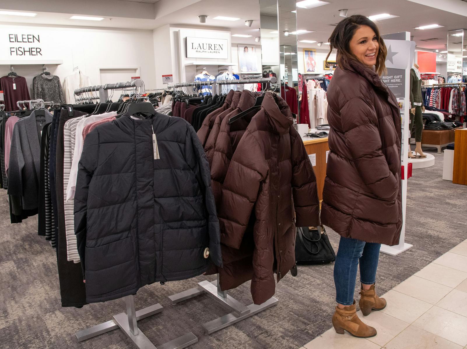 Macy s winter store coats clearance