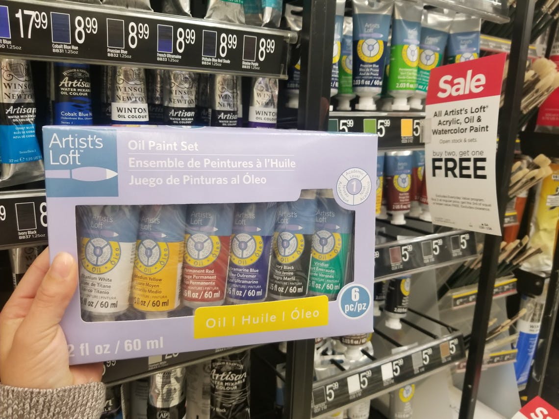 Artist Loft Acrylic Paint Set Michaels 9 michaels b2g1 artists loft 6ct paint 012319b 1548266757