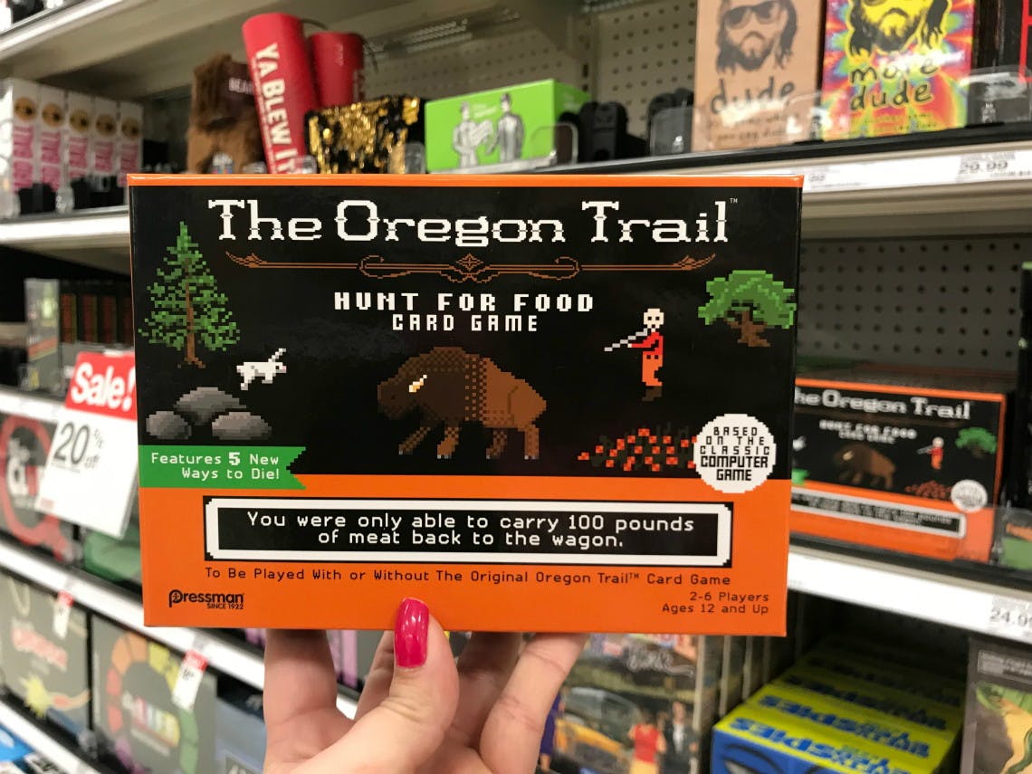 The Oregon Trail Hunt For Food Only 7 59 At Target The Krazy Coupon Lady
