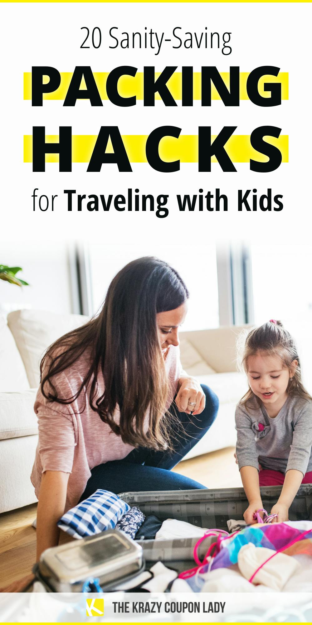 20 Sanity-Saving Packing Hacks for Traveling With Kids