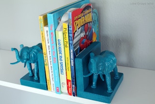 plastic elephant book ends 8 1548205367