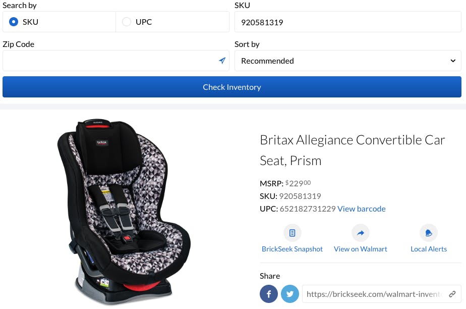 walmart britax allegiance