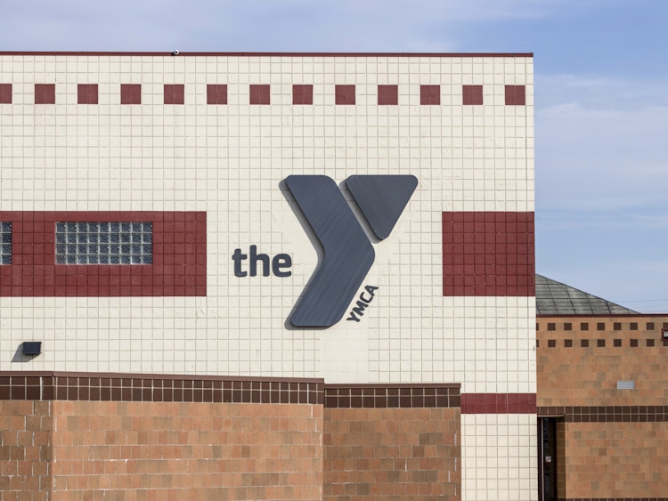 The outside of a YMCA building