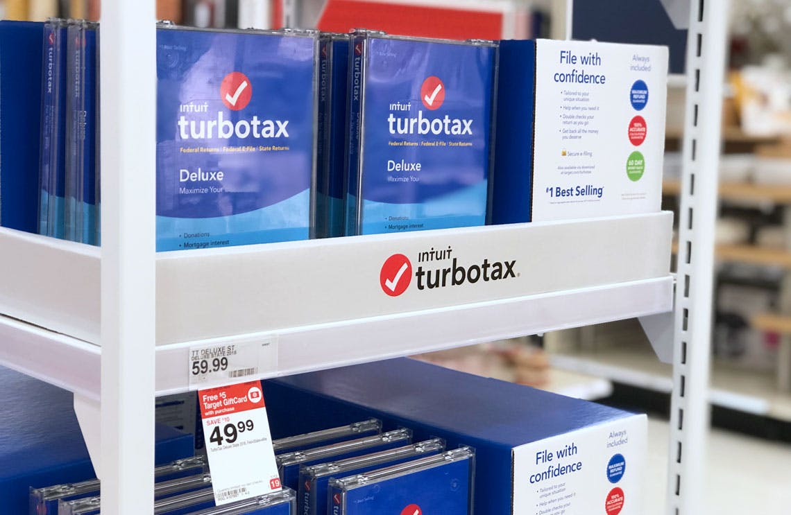 Turbotax Software As Low As 22 49 At Target The Krazy Coupon Lady