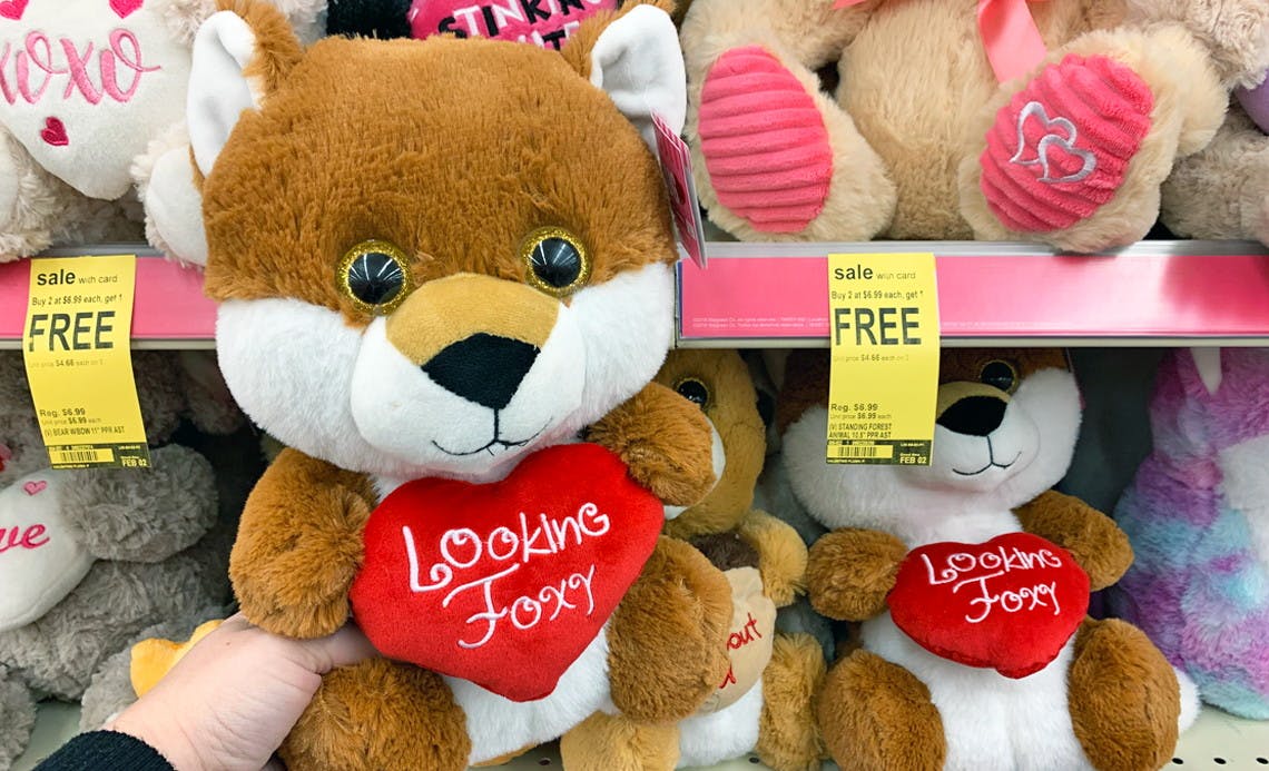 walgreens valentines plush