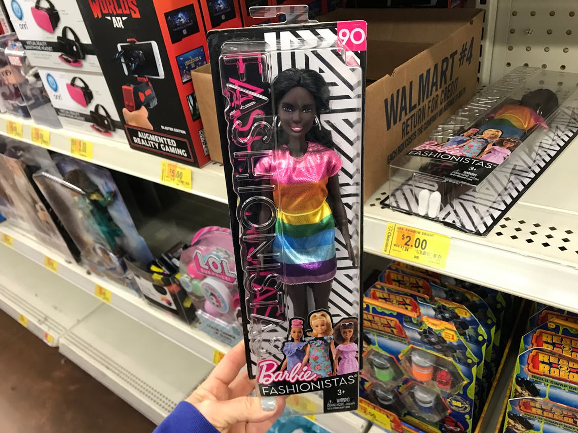 barbie fashionistas walmart