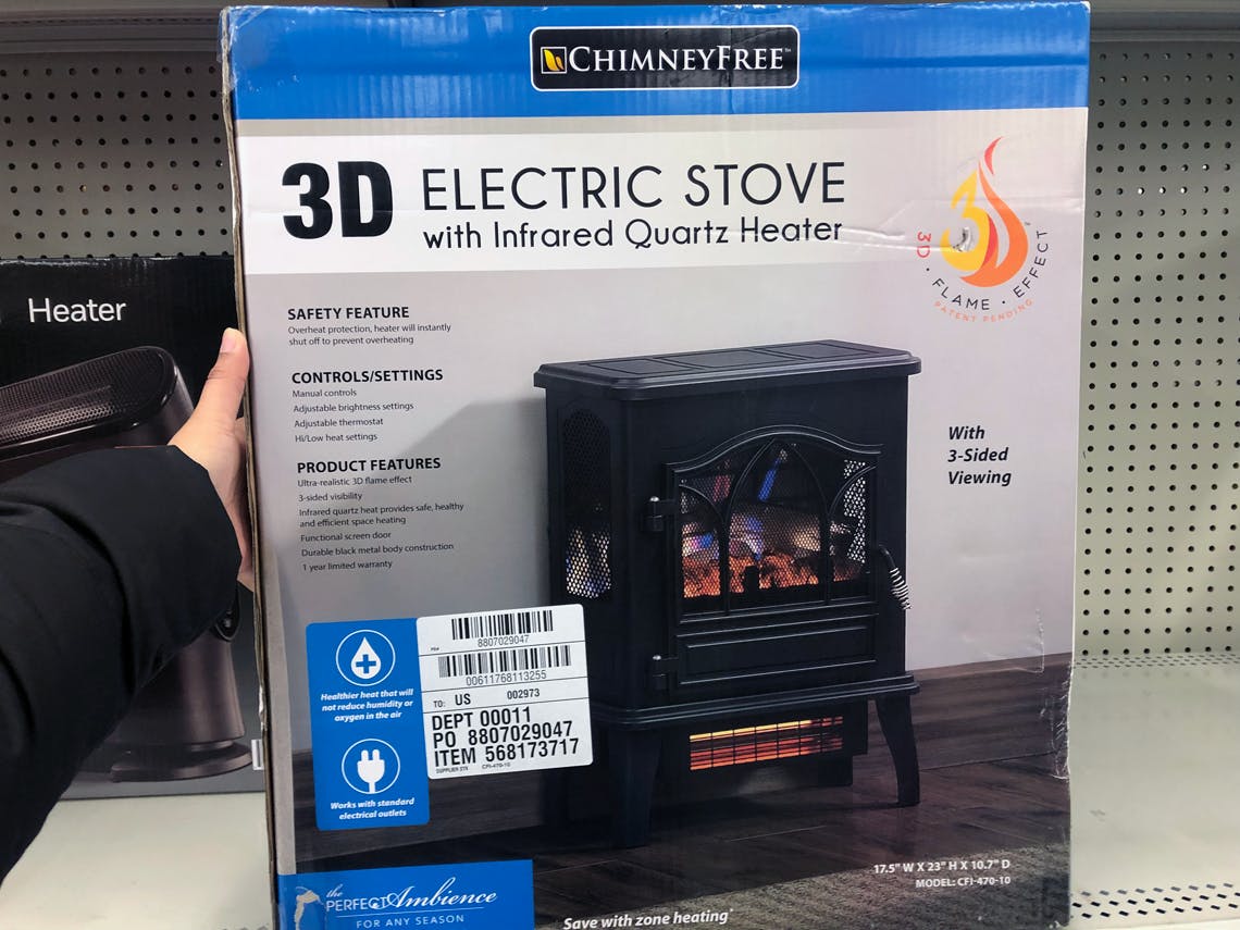 Chimneyfree Infrared Electric Space Heater 55 At Walmart The Krazy Coupon Lady