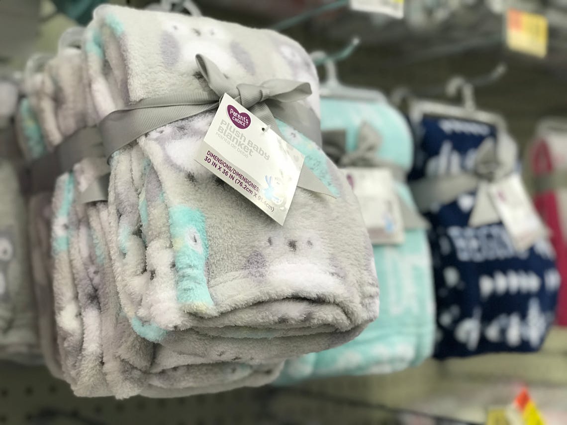 Https Thekrazycouponladycom 2019 01 29 Parents Choice Plush Baby Blankets Only 4 86 At Walmart