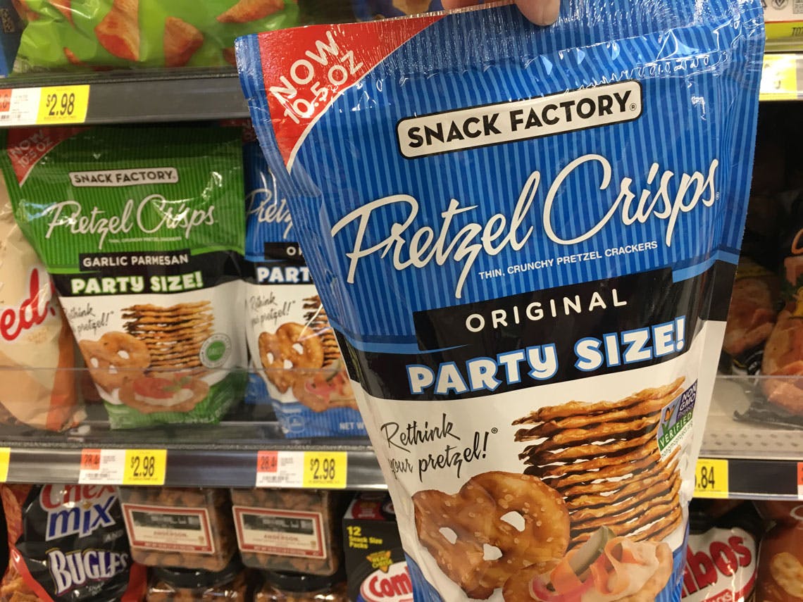 New Printable Coupons Save on Chips & Pretzels at Walmart! The Krazy