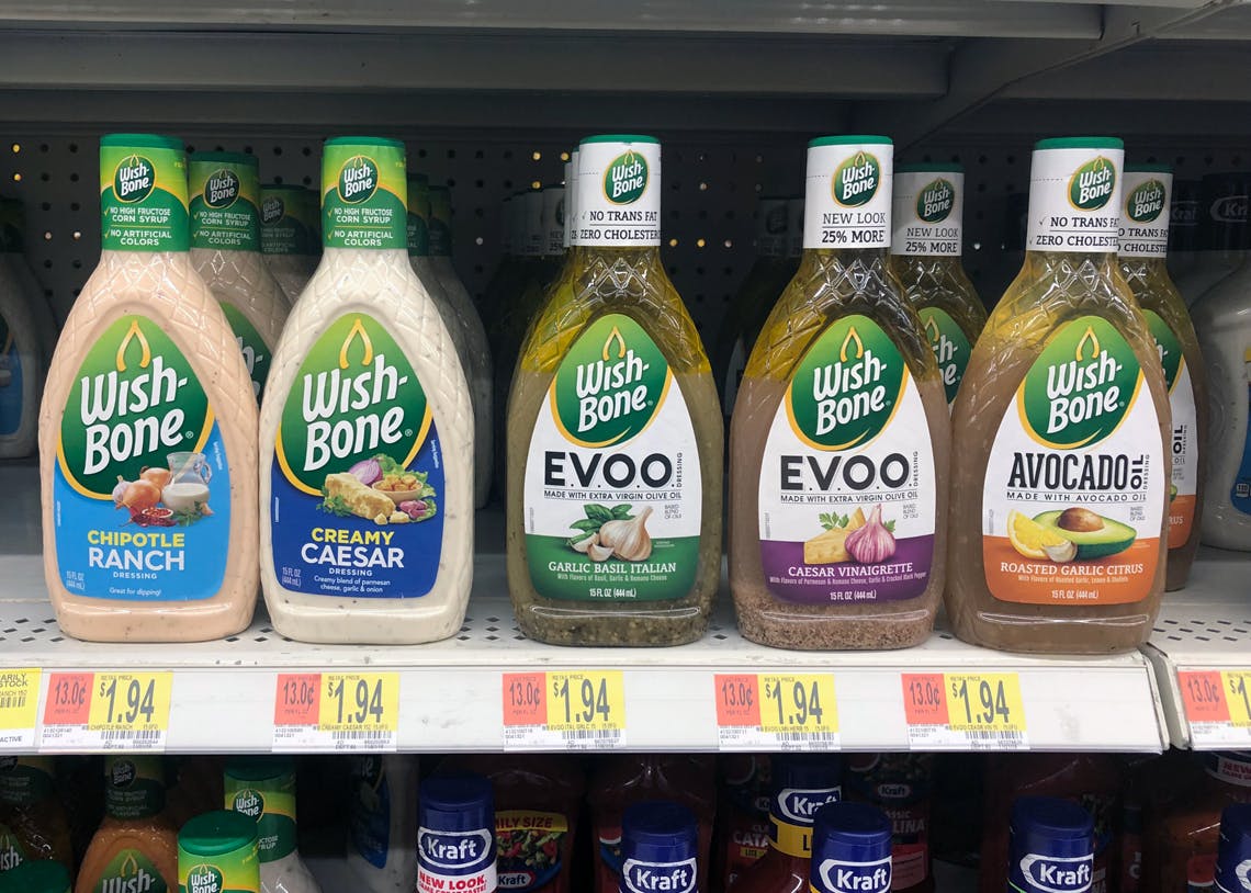 Wish Bone Salad Dressing Only 0 94 At Walmart The Krazy