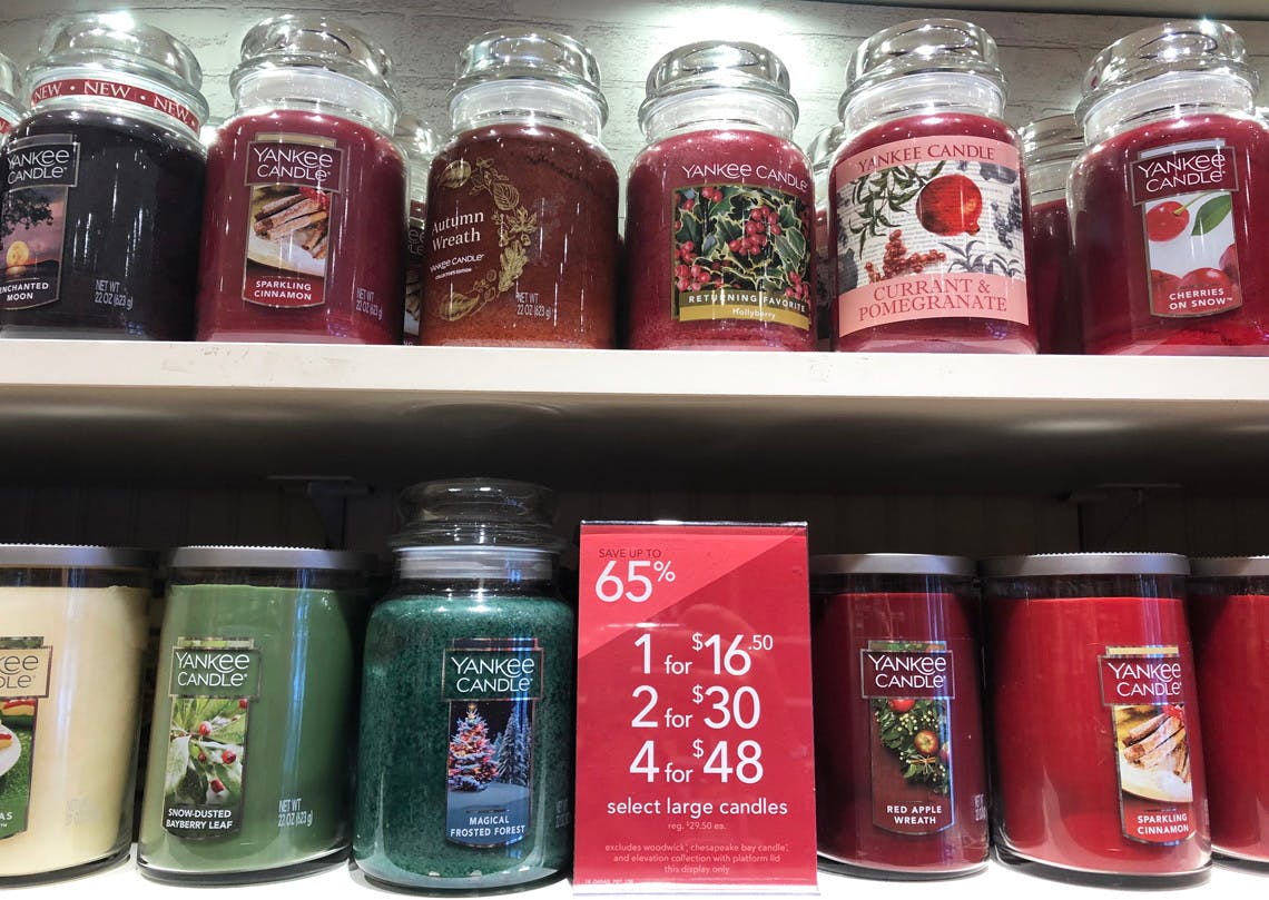 8 Medium Jar Candles at Yankee Candle Reg. 27! The Krazy Coupon Lady