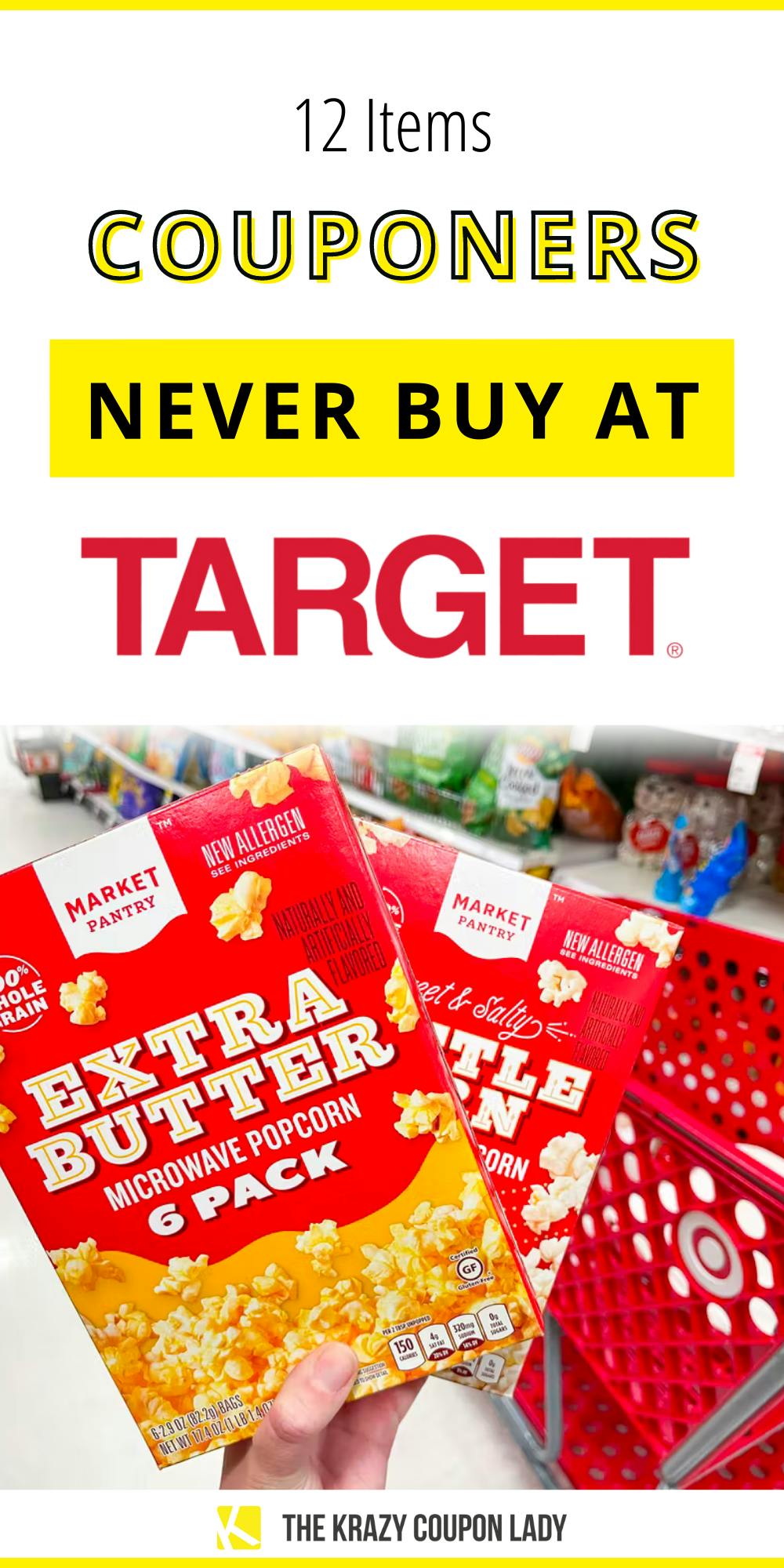 12 Items Couponers Should Never Buy at Target - Including Market Pantry