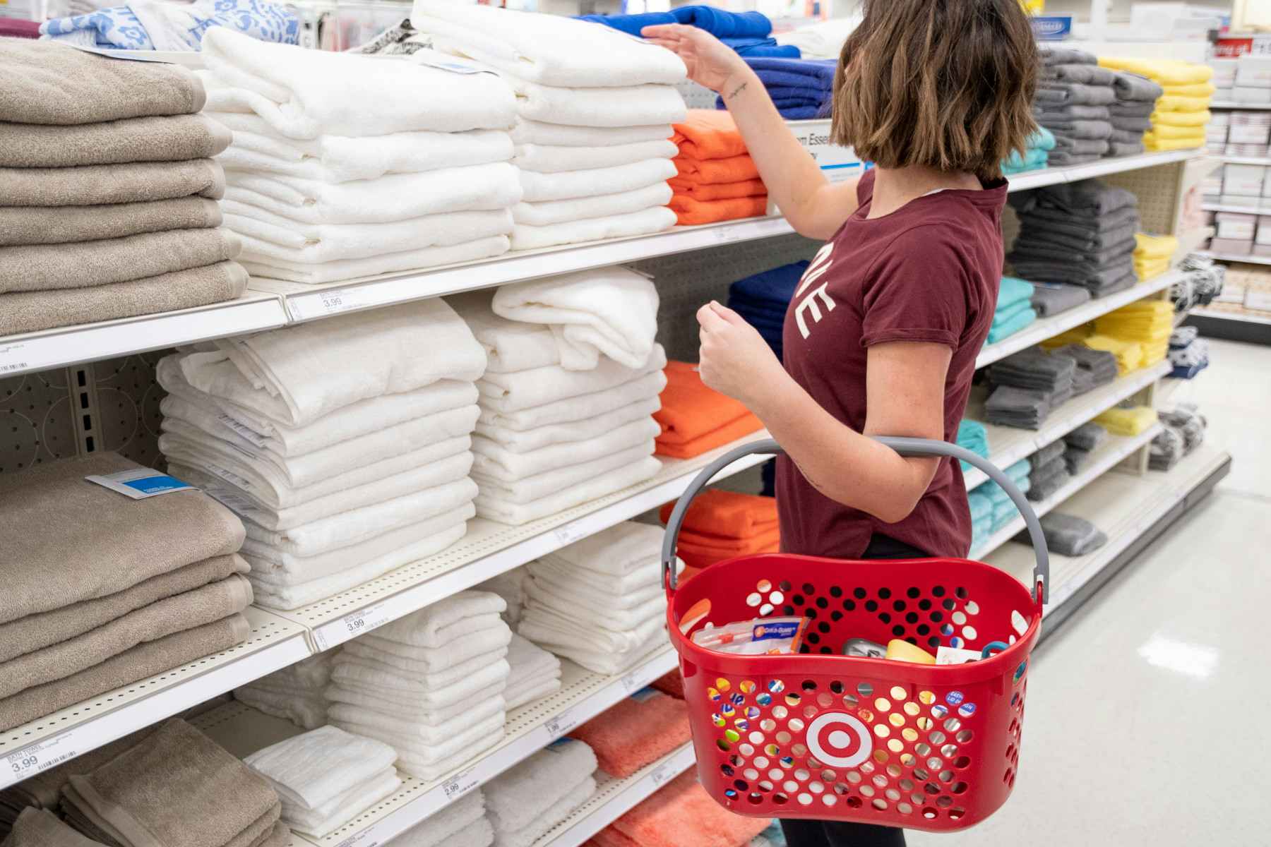 best things to buy at target - room essentials towels