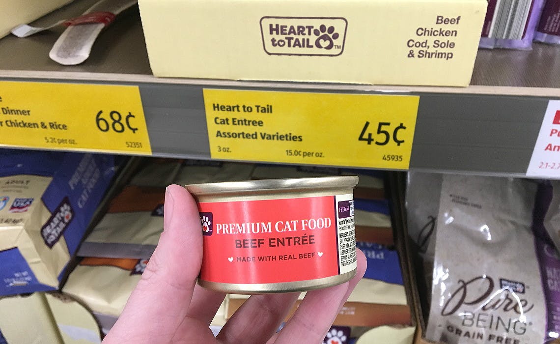 aldi cat food price