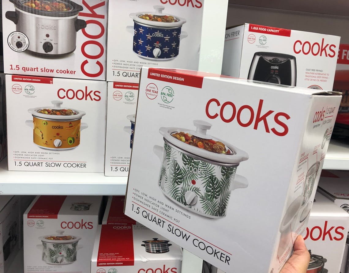 Cooks 1.5Quart Slow Cooker, Only 9.99 at JCPenney! The Krazy Coupon