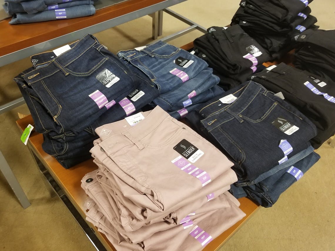 jcpenney secretly slender jeans