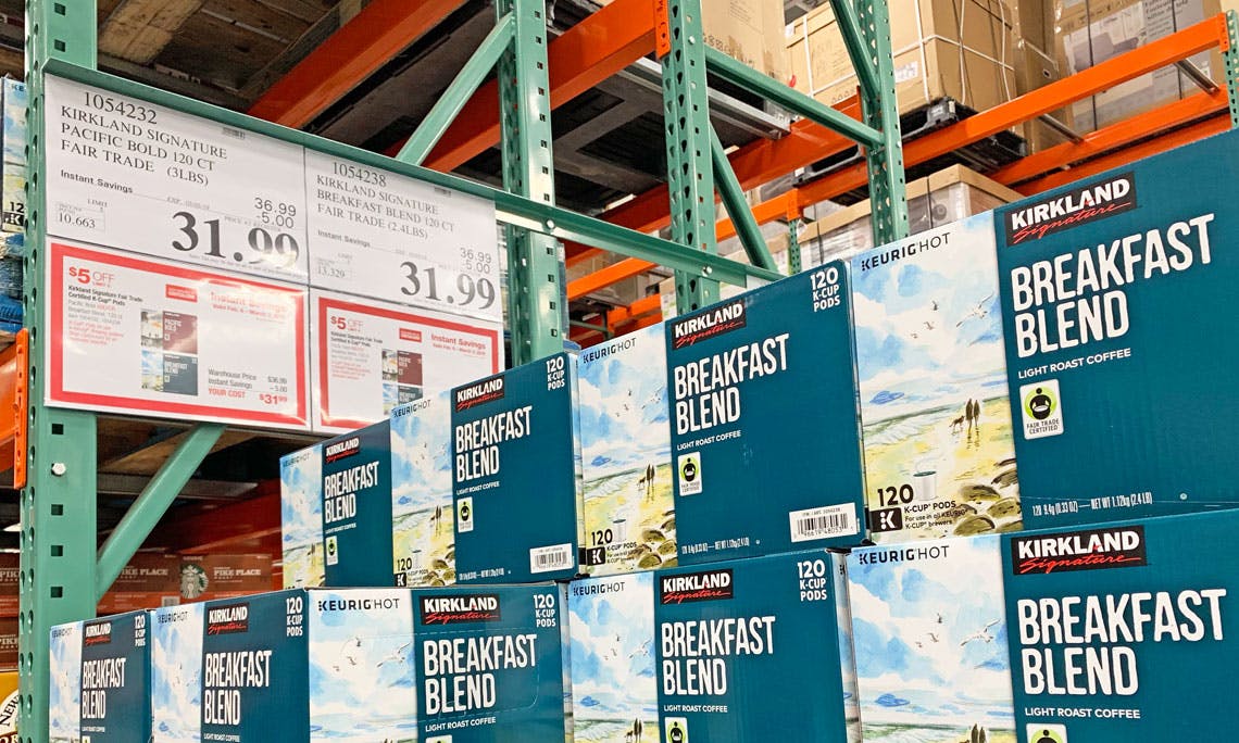 Kirkland K-Cups 120-Pack, Only $31.99 