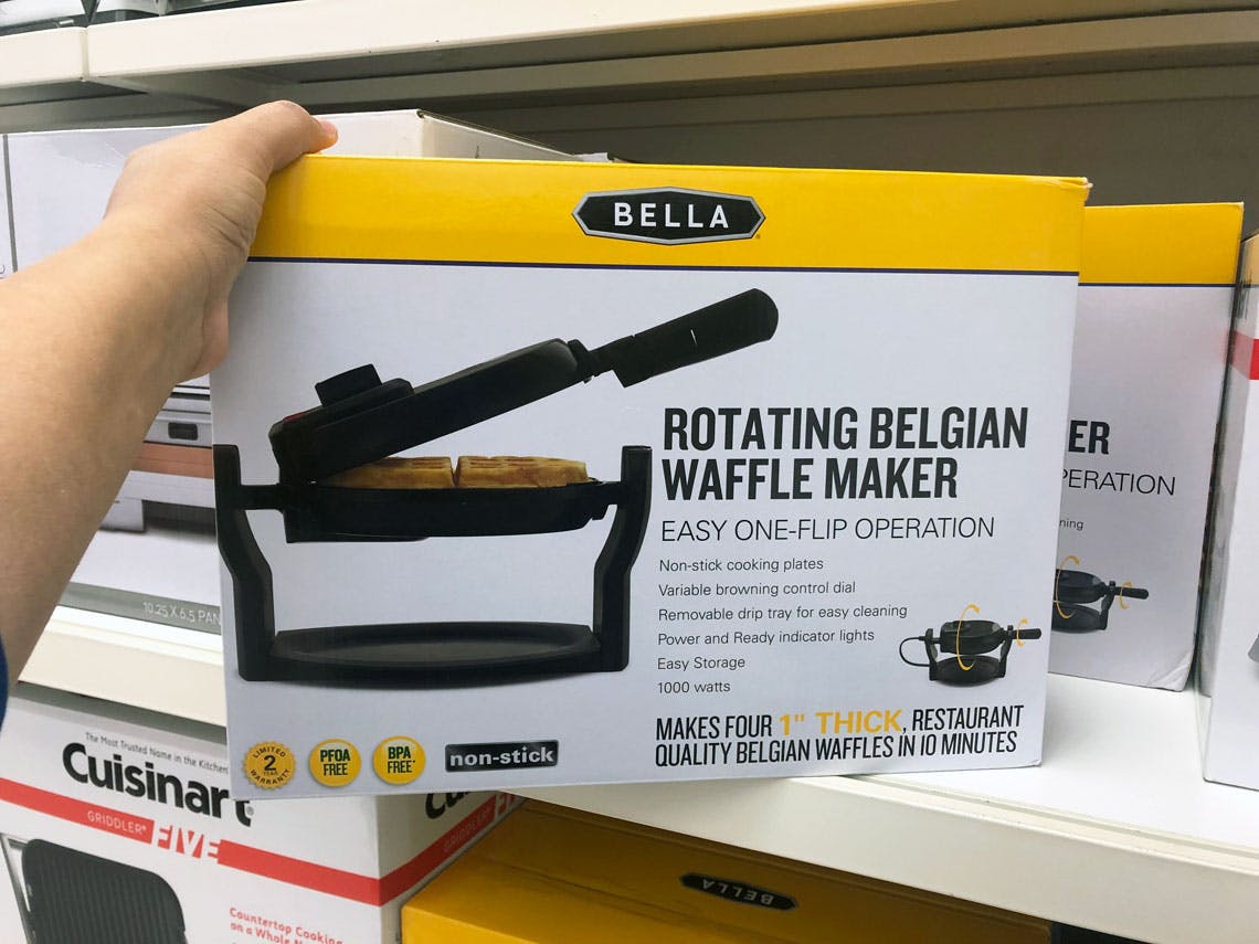 kohl's bella waffle maker