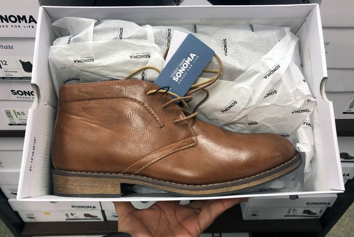 sonoma boots kohls mens