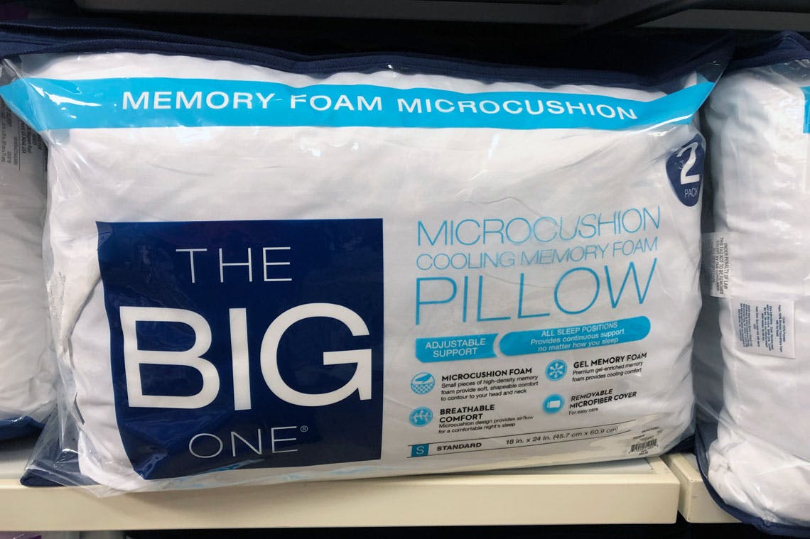 kohls big one pillow
