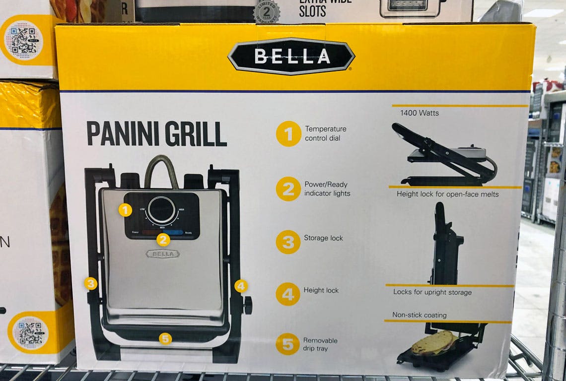 macy's bella panini maker