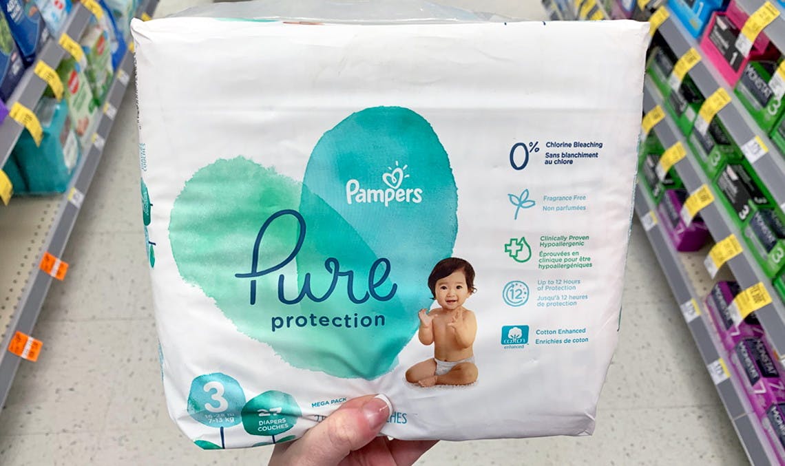 walgreens pampers pure