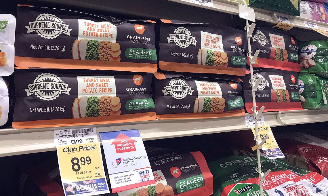 safeway dog food prices