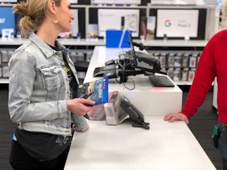 Participate in Target's electronics trade-in program for free gift cards to use on children's clothes.