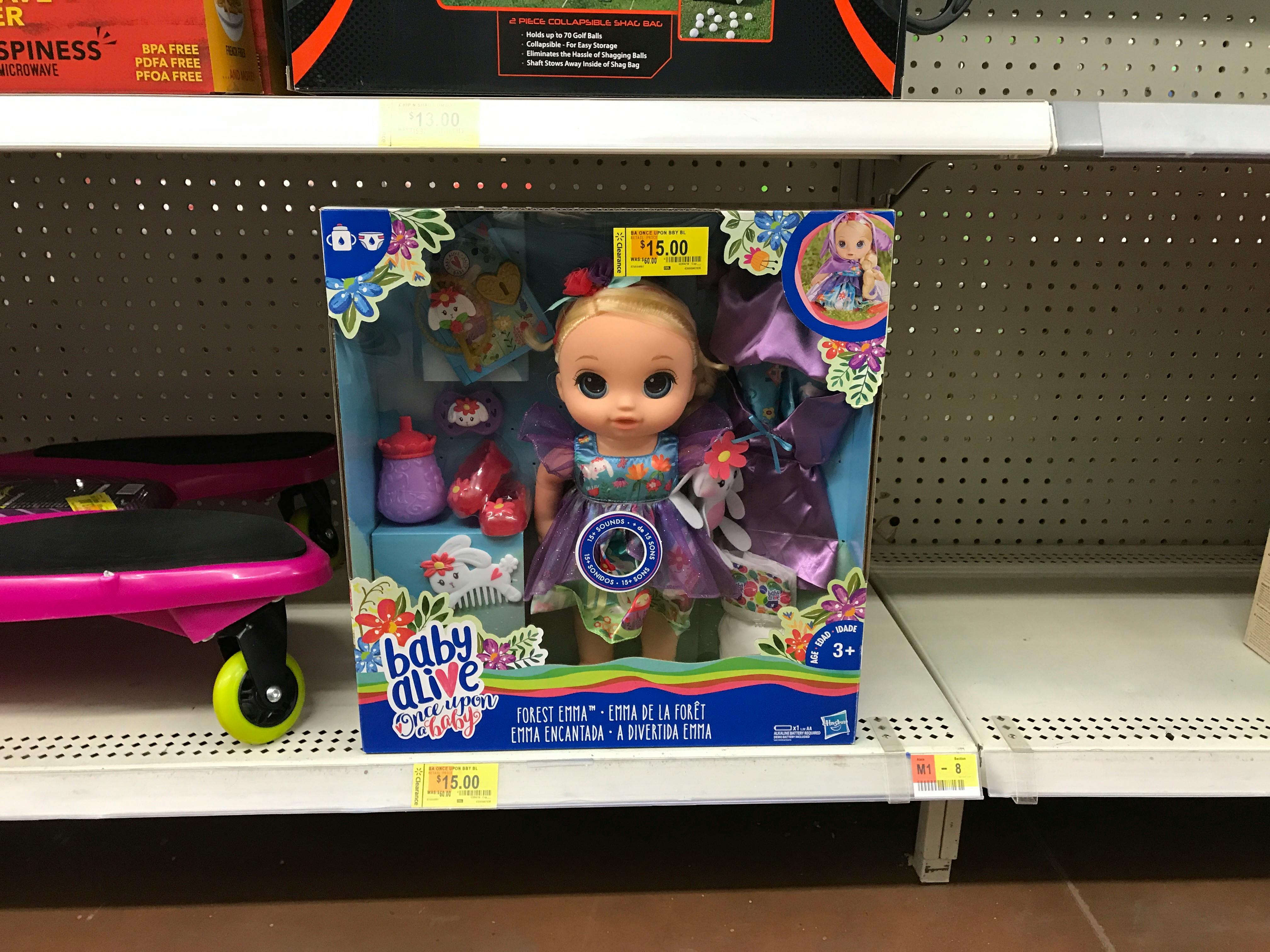 walmart baby alive once upon a baby