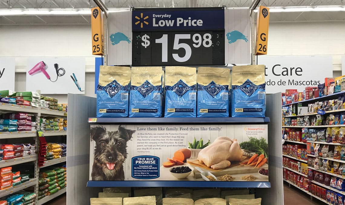 blue buffalo dog food puppy walmart