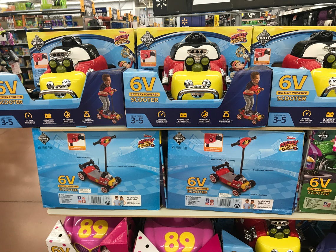 Disney Electric Ride-On Scooters, as Low as $29.98 at Walmart! - The