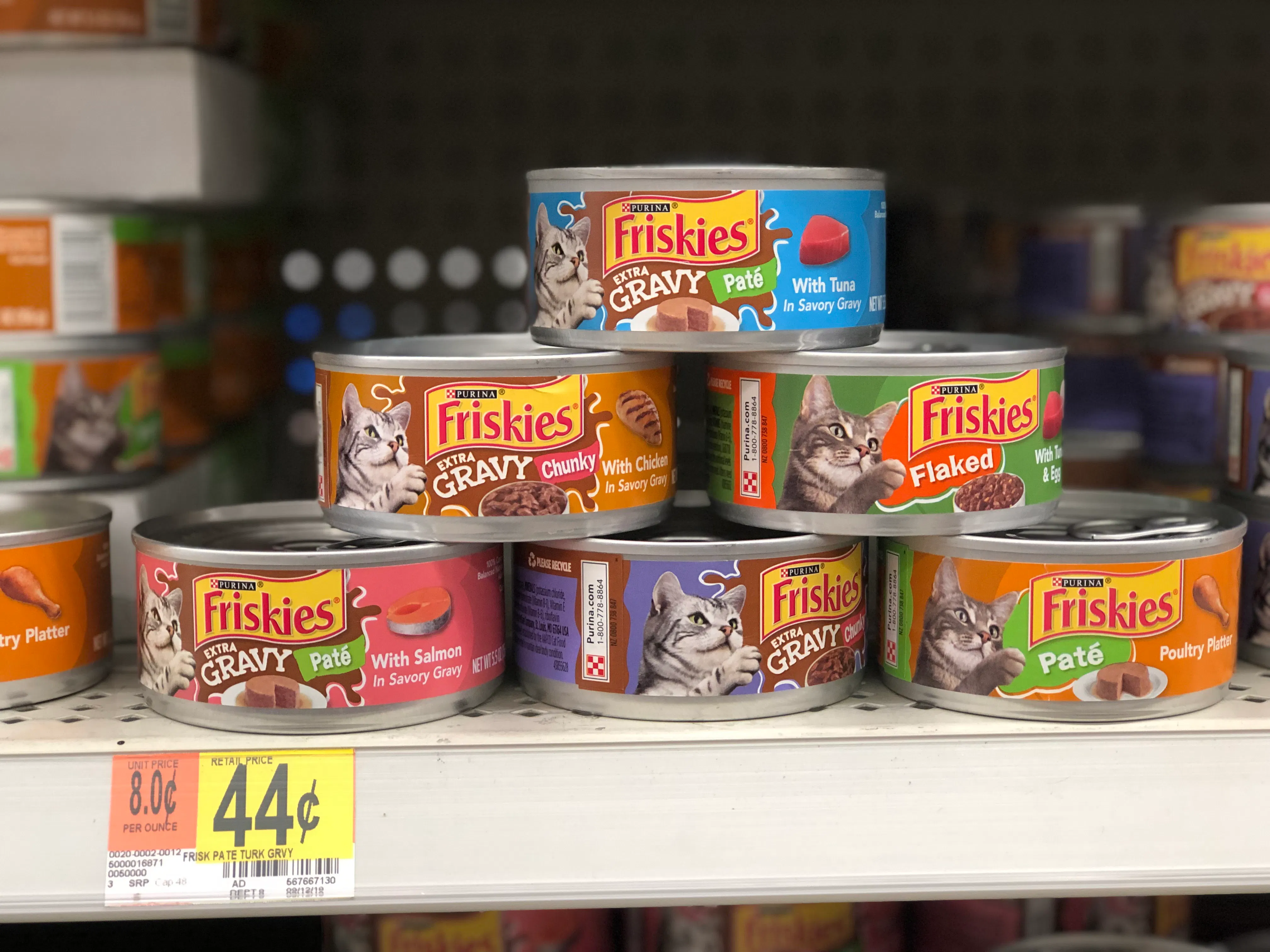 Friskies Canned Cat Food Only 0 19 At Walmart The Krazy Coupon Lady