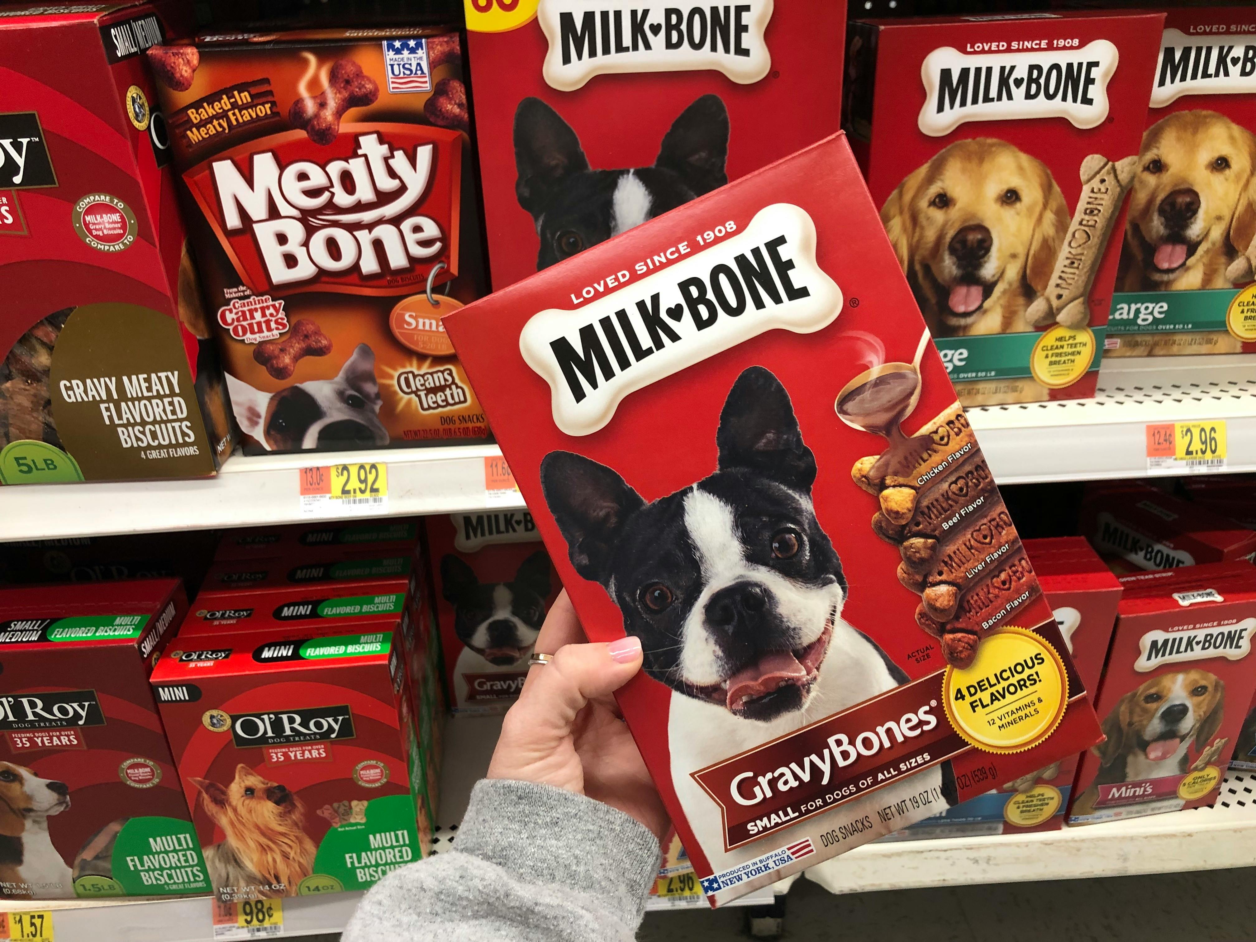 Milk Bone Dog Treats Only 1 96 At Walmart The Krazy Coupon Lady