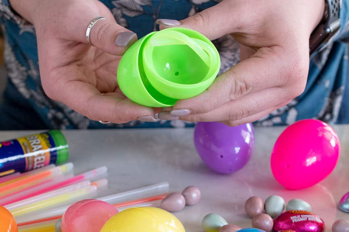 Celebrate with a glow in the dark Easter egg hunt
