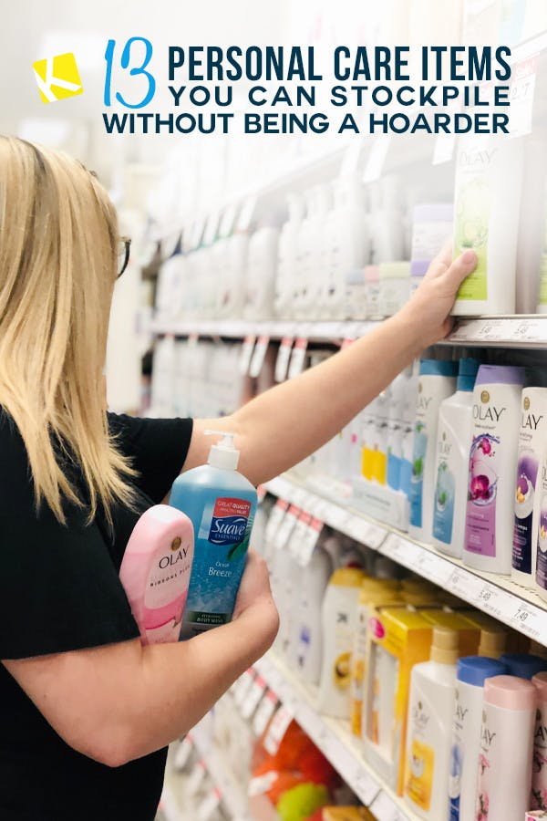 13 Personal Care Items You Can Stockpile Without Being a Hoarder