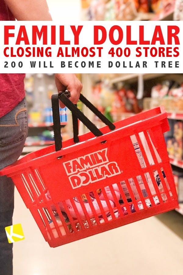 Family Dollar Closing Almost 400 Stores — 200 Will Become Dollar Tree