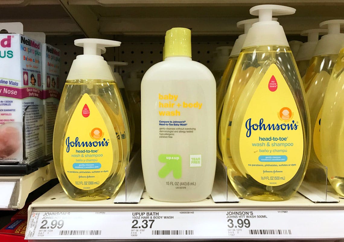 johnson's head to toe wash and shampoo 10.2 oz