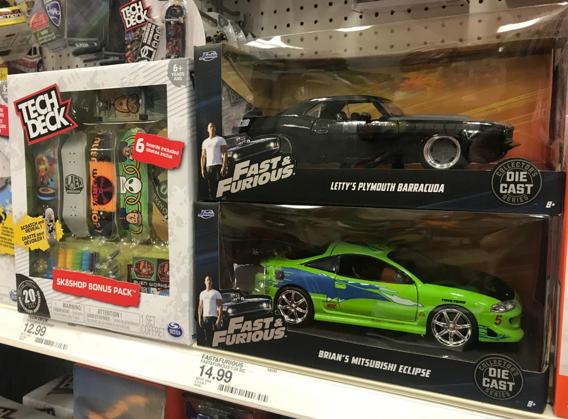 fast and furious toy cars target