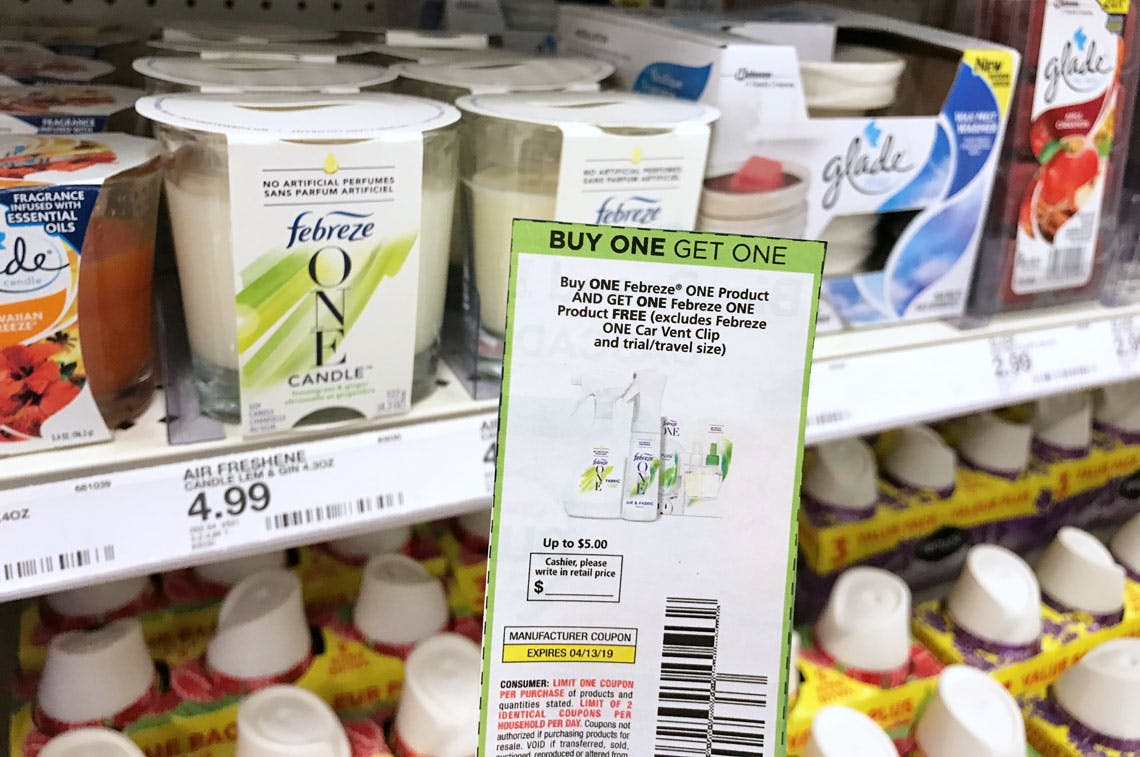 Bogo Febreze One Only 2 50 At Target The Krazy Coupon Lady