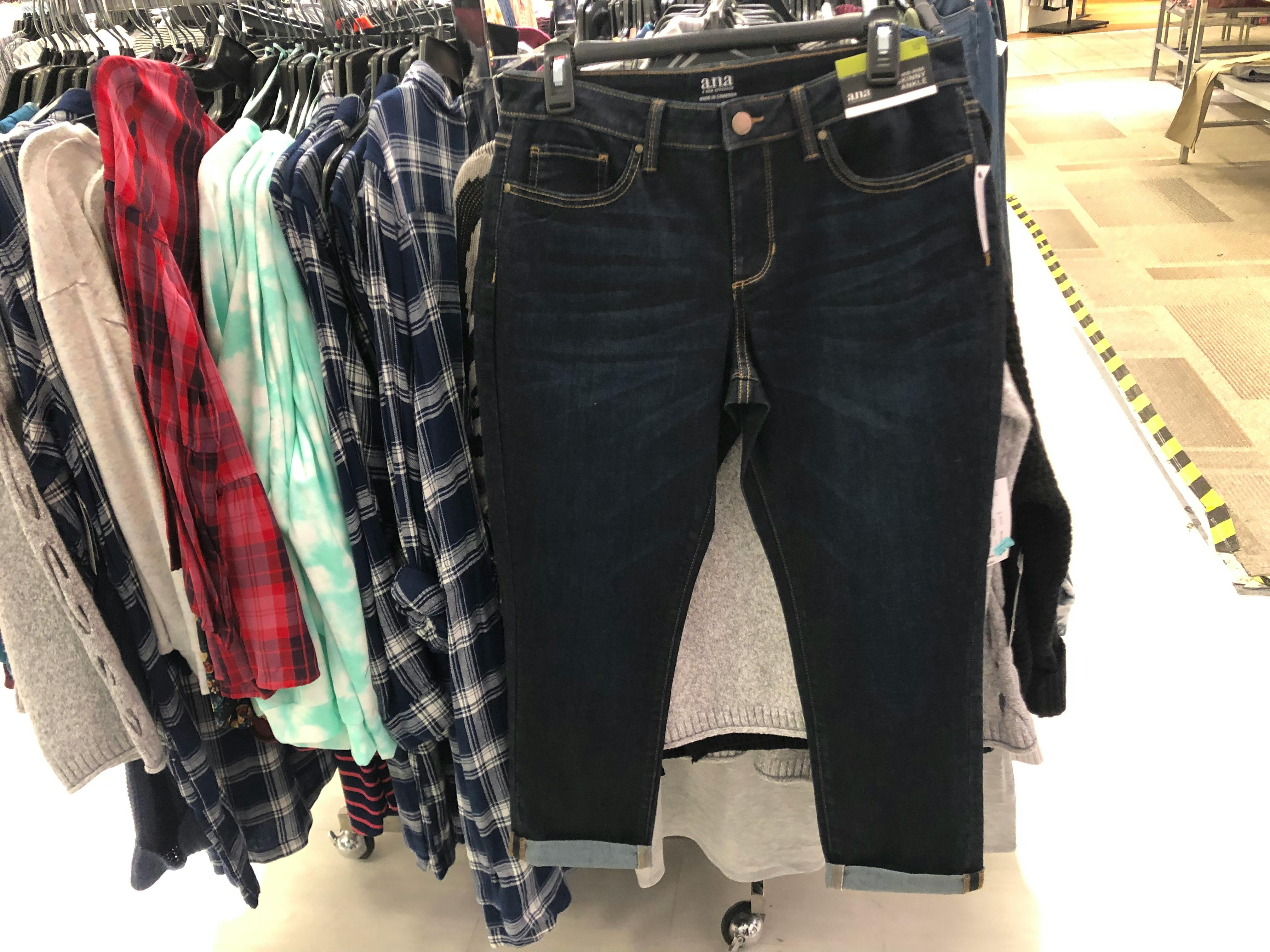 jcpenney ana skinny jeans